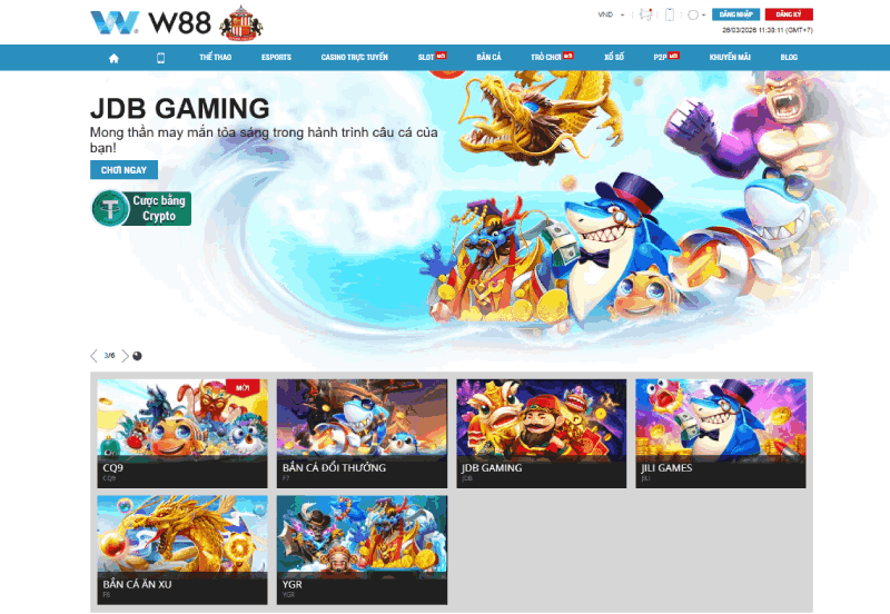 top sảnh game bắn cá